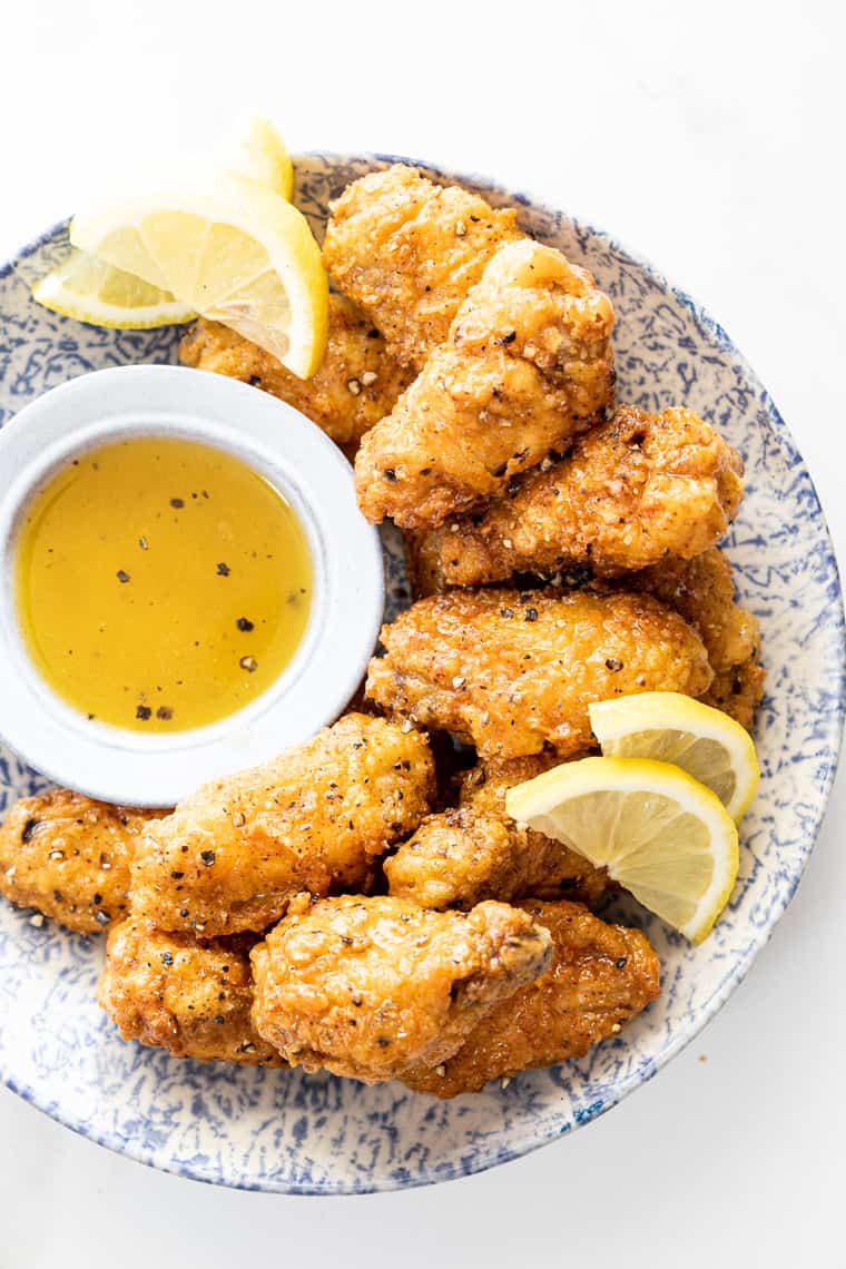 Baked Lemon Pepper Wings