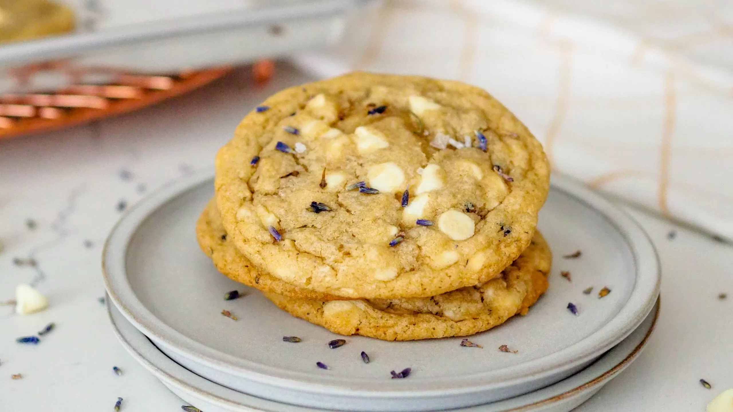 French Lavender Chocolate Chip Cookies