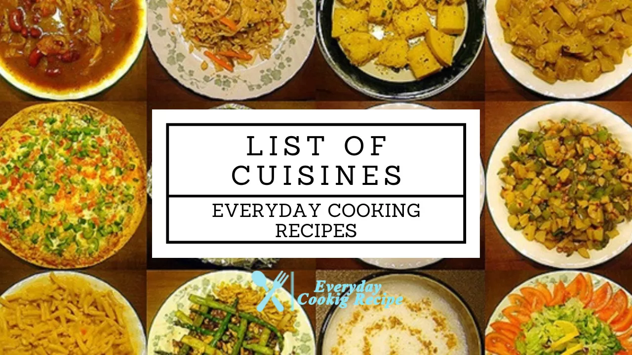 List of cuisines